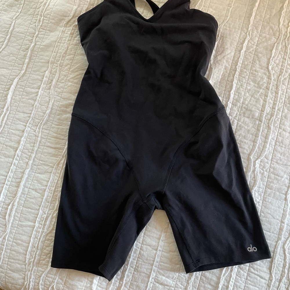 ALO Yoga Black Active One Piece